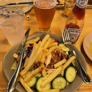 Small, overpriced mediocre salad.