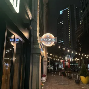 Front of the restaurant