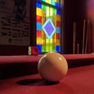 Billiards at The Standard.