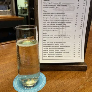 Prosecco as a finish for my dining experience here!