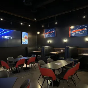 sushi and sashimi, interior