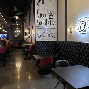 interior, sushi and sashimi