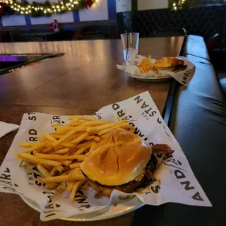 Frank Mir's PB&J  Burger