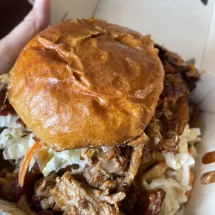 Charlotte Sammie (pulled pork)