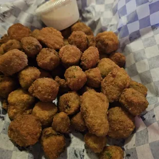 Fried okra