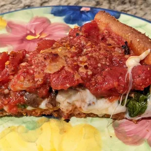 Little Star - spinach, ricotta, feta, mushrooms, onions + roasted garlic