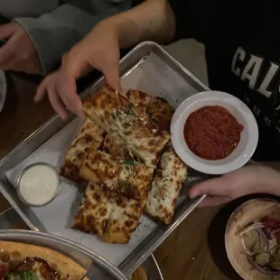 Cheesy Garlic Dippers