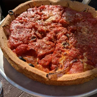 Deep Dish Pizza