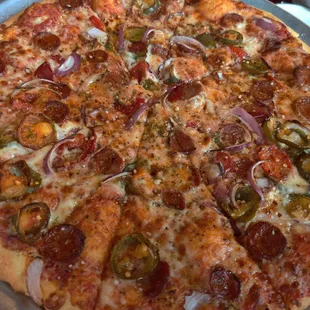 Spicy Sausage Pizza