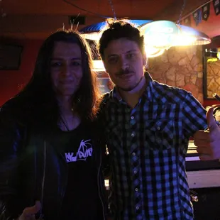 Molly Vamp supporting band from Italy Super Dog Party 11-03-17