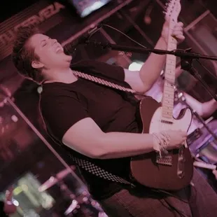 me on stage at the stardust