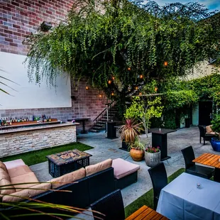 The patio
