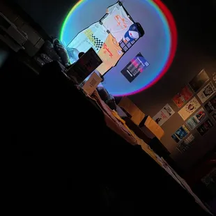 a rainbow of light