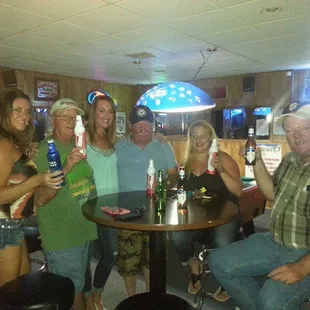 a group of people posing for a picture