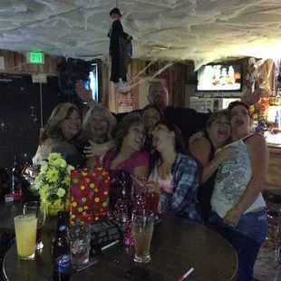 a group of people posing for a picture