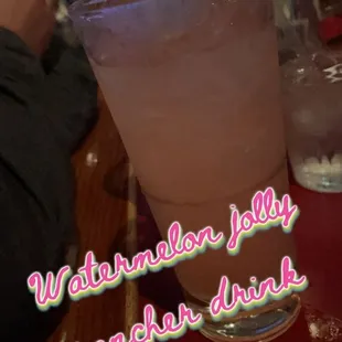 a drink with a straw in it