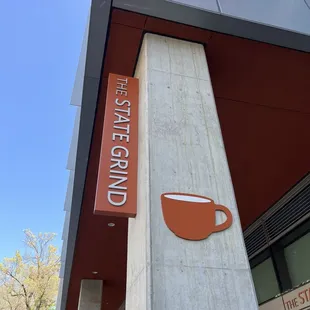 Outside