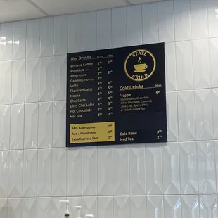 Menu March 2023