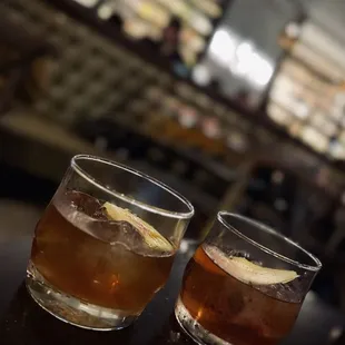 Green Apple Old Fashioned ($15) and a Vieux Carre ($13). Cheers and Happy New Year!!!