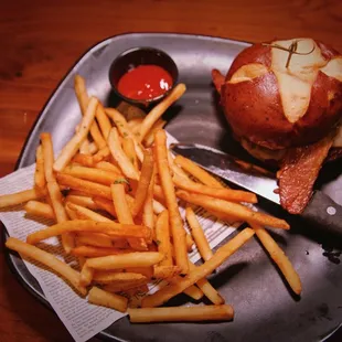 Irish pub burger