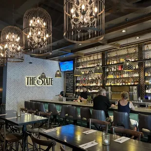 The bar