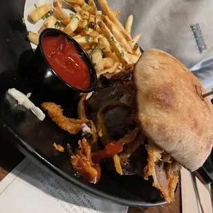 burgers, food