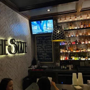 Bar area