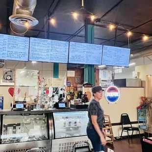 Menu and order station