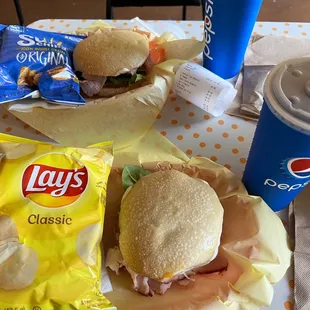 Turkey Pesto Sandwich