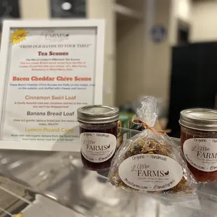 Mixed Berry jam. Strawberry Jam. Organic Granola