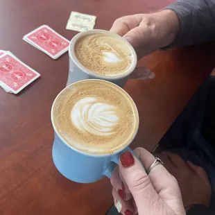 Salted caramel pecan latte