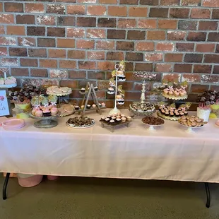 Dessert table