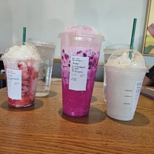 Dragon drink &amp; crram fraps