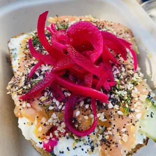 Salmon Toast