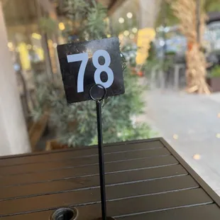 Order number