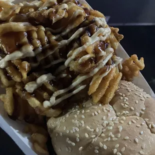 Burger and Fries Combo