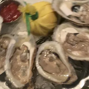 Oysters On The Half - shell!