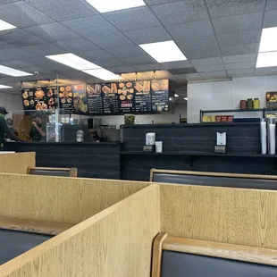 he interior of the restaurant