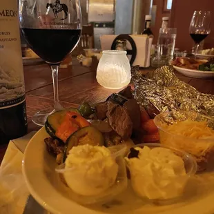 Kabob &amp; Merlot