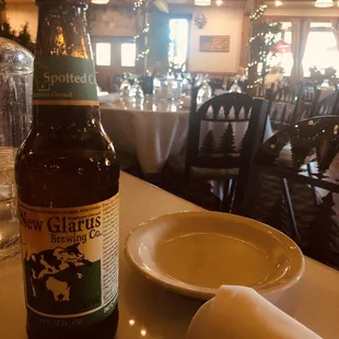 Perfect atmosphere with a delicious beer.