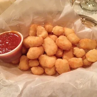 bland cheese curds
