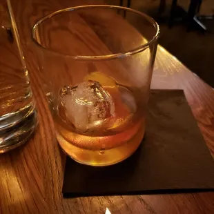 Old fashioned, almost finished