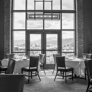 a view of the mountains