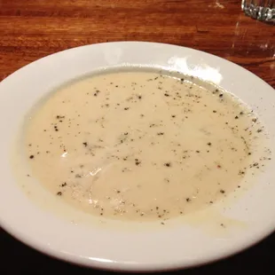 Creamy onion soup. The best I&apos;ve ever had!