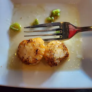 Small but tasty scallops