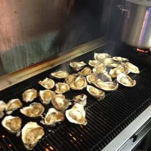 I thought this was The SteaKhouse, look at the grilled Oysters!!!