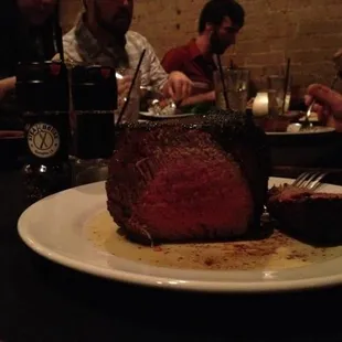 20oz Filet cooked Perfectly!!!  Only at The SteaKhouse!