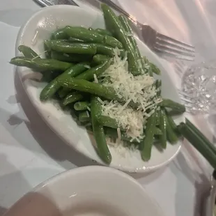 Parmesan green beans