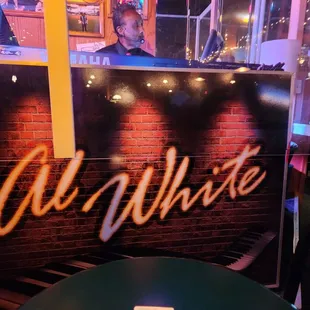Al White singing for your musical enjoyment!
