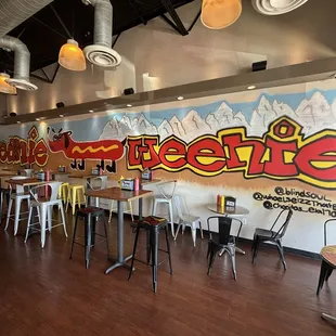 donuts, interior